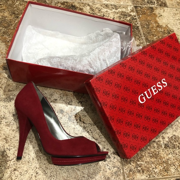Guess Shoes - Brand new Guess suede heels